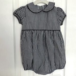 Little English Navy Blue bubble